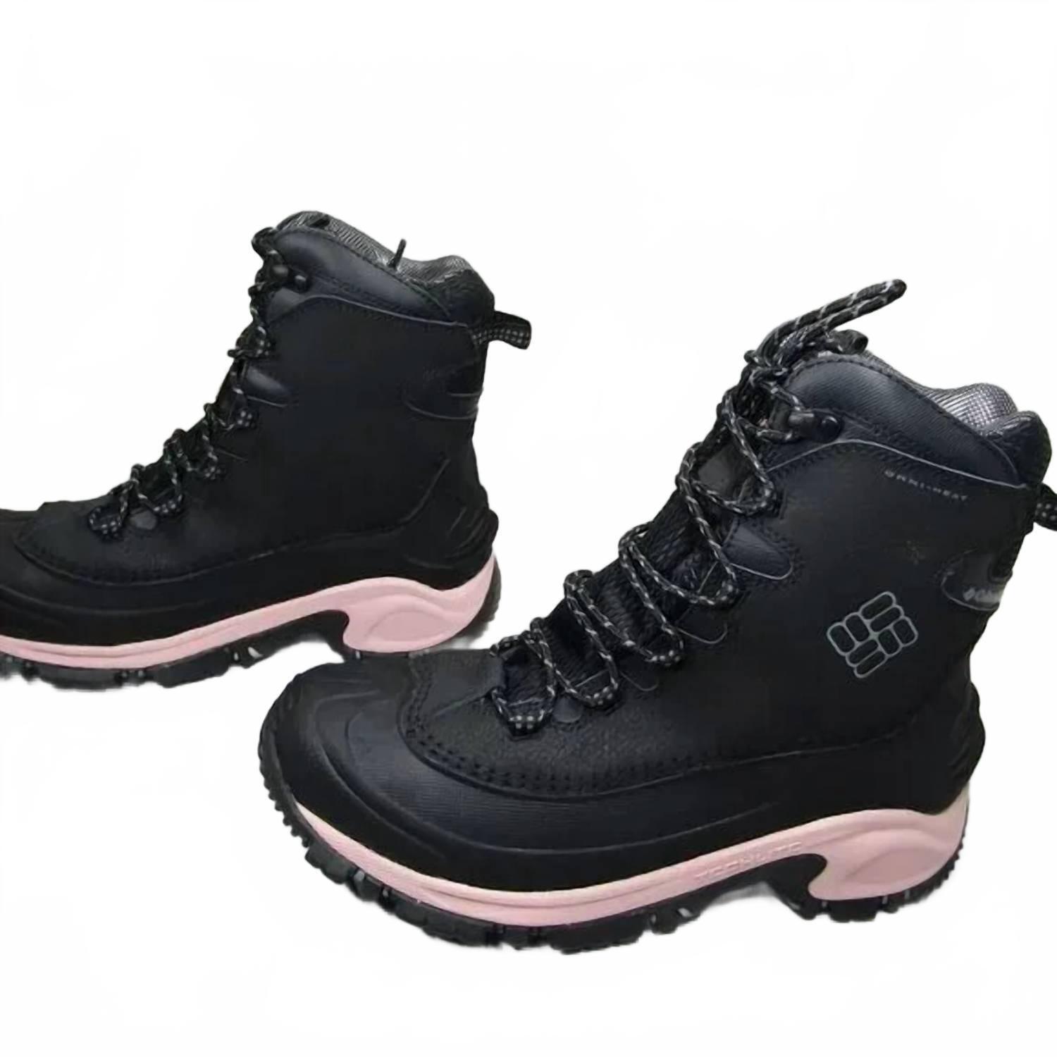 New Columbia Women’s Clear Mountain Fs Omni-Heat Hiking Boots In Black, Pink